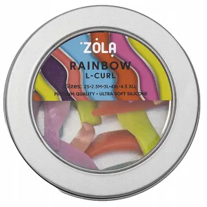 ZOLA wałeczki silikonowe do laminacji rzęs Rainbow L curl
