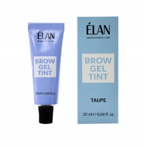 Elan Brow Gel Tint Farba Żelowa Do Brwi Taupe 20 ml