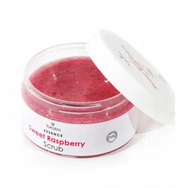 Yokaba Sweet Raspberry Scrub Malinowy Peeling do Ciała 250 g