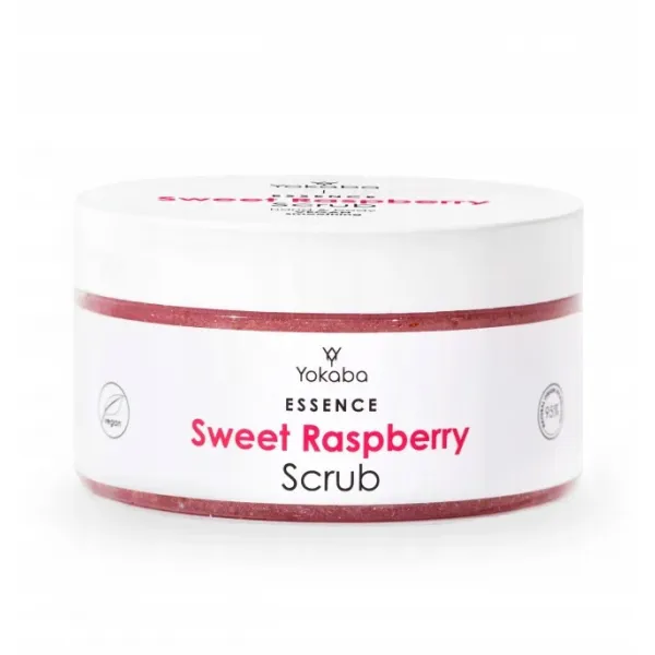 Yokaba Sweet Raspberry Scrub Malinowy Peeling do Ciała 250 g