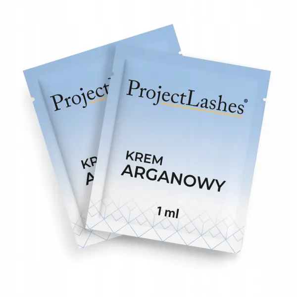 Krem arganowy ProjectLashes 1 ml odżywiająca regeneracja brwi i rzęs