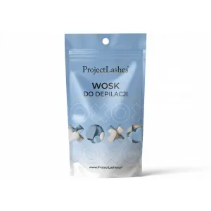 ProjectLashes XOXO Wax Wosk Twardy do depilacji SERCA color MIX 100g
