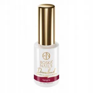 Bordowy Lakier hybrydowy Dreamland no 519 Lluvia Boska Nails 6 ml