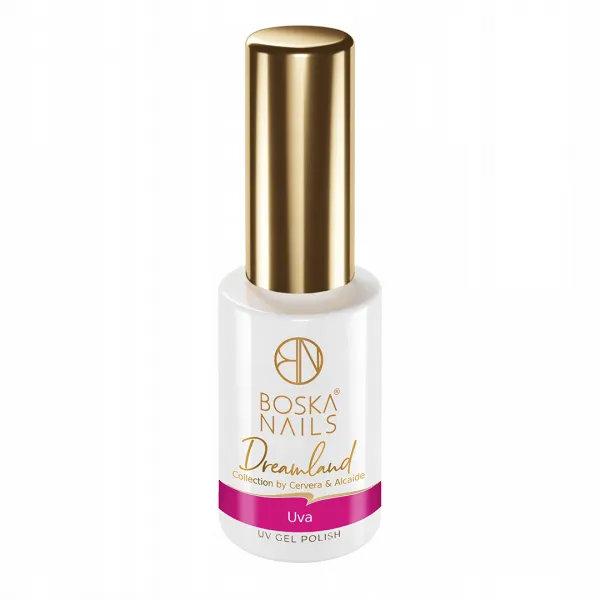Wiśniowy Lakier hybrydowy Dreamland no 522 Uva Boska Nails 6 ml