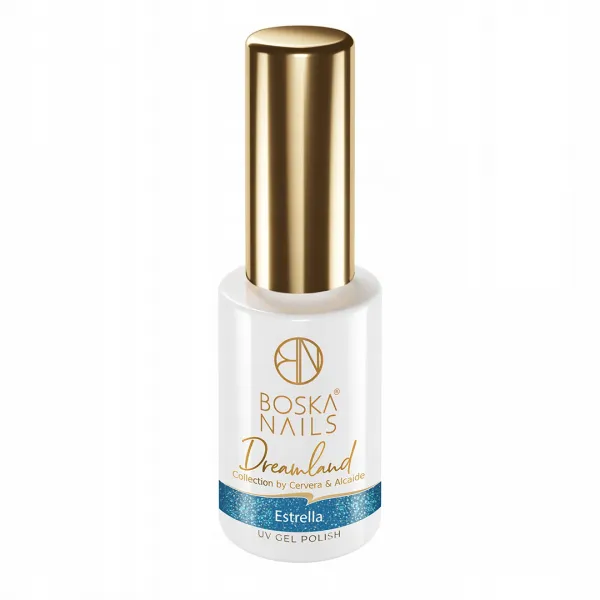 Niebieski Lakier hybrydowy Dreamland no 517 Estrella Boska Nails 6 ml