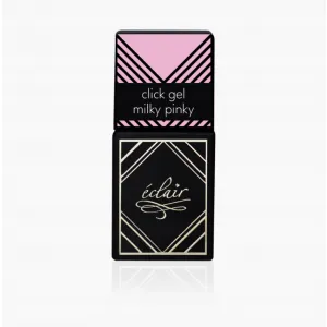 Żel w butelce Eclair Click Gel Milky Pinky 14ml