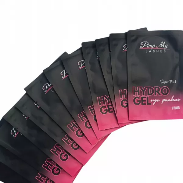 Pimp My Lashes Płatki Pod Oczy Czarne UV 10 par