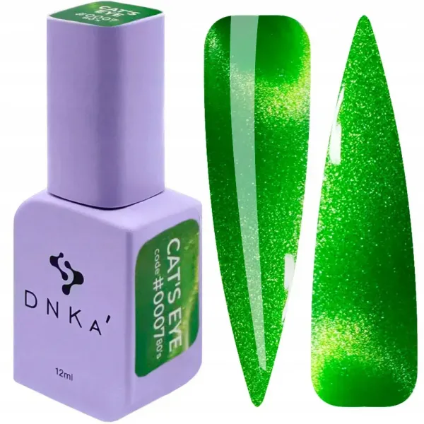 Dnka' Lakier Hybrydowy Color Cat's Eye #0007 80's 12 ml