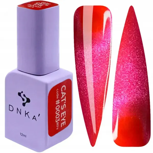 Dnka' Lakier Hybrydowy Color Cat's #0003 80's 12 ml