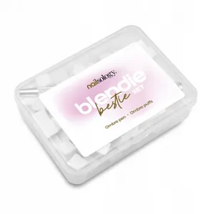 Zestaw do Ombre Bestie Set Baby Boomer Ombre Chwytak + 100 Szt. Mini Gąbek