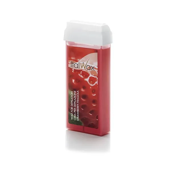 ITALWAX wosk do depilacji w rolce strawberry 100ml