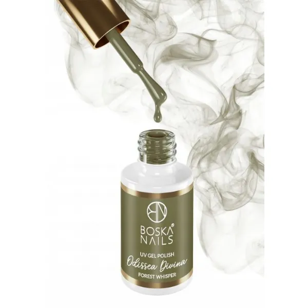 Boska Nails Lakier hybrydowy do paznokci manicure 6ml 548 Forest Whisper