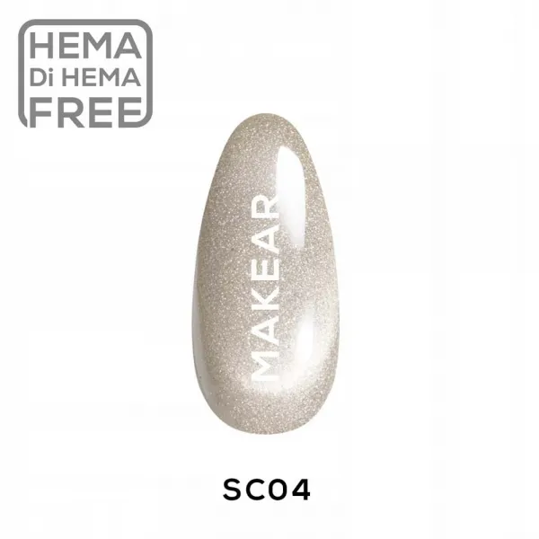 Makear Lakier Hybrydowy Cat Eye SC04 8 ml
