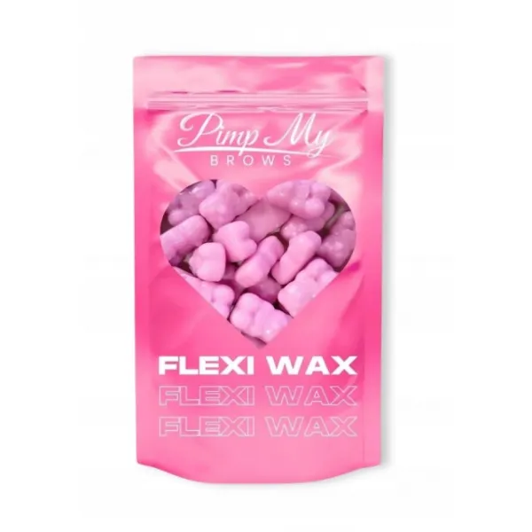 Flexi Wax elastyczny różowy wosk twardy Pimp My Brows 500g
