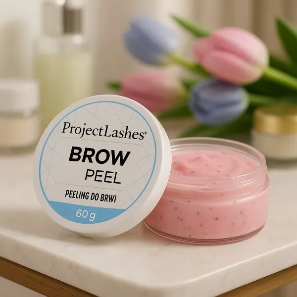 ProjectLashes Brow scrub peeling do brwi 60g różowy