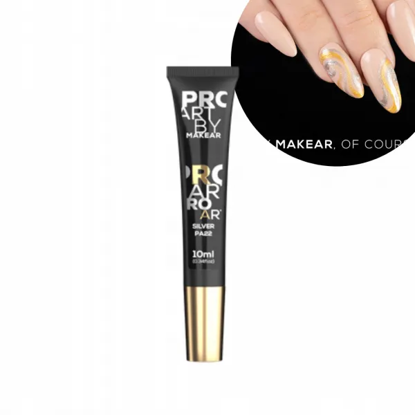 Makear Żel Do Zdobień ProArt Silver PA22 10 g
