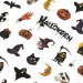 NAKLEJKI DO PAZNOKCI SAMOPRZYLEPNE HALLOWEEN MS-C207