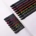 Lakier Hybrydowy do Paznokci MOLLYNAILS 8g Crackle Gel Black Nr158