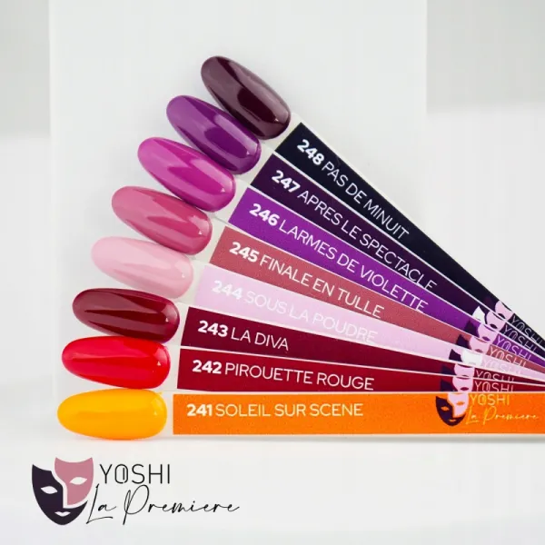 Yoshi Lakier Hybrydowy La Premiere 245 Finale En Tulle 6 ml