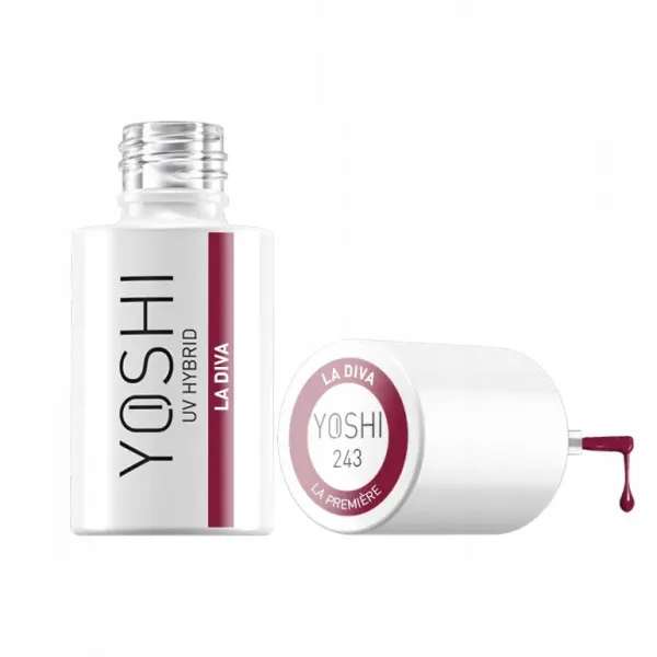 Yoshi Lakier Hybrydowy La Premiere 243 La Diva 6 ml