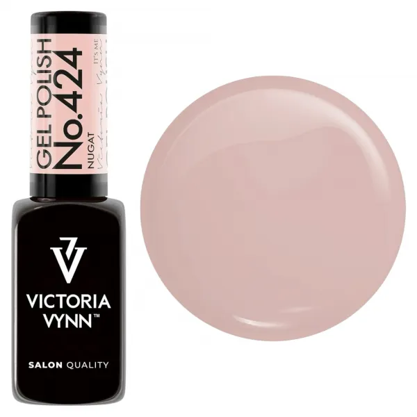 Victoria Vynn lakier hybrydowy do paznokci 424 Nugat 8 ml
