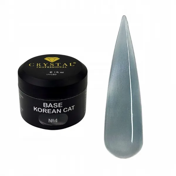 Base Korean Cat #4 30ml CRYSTAL PROFESSIONAL Baza Hybrydowa
