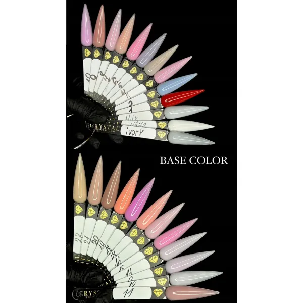 Base Color #38 15ml CRYSTAL PROFESSIONAL Baza Hybrydowa KAMUFLUJĄCA