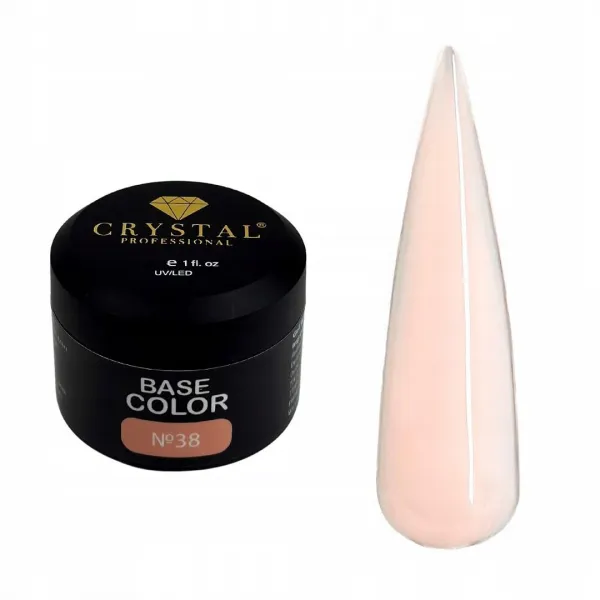 Base Color #38 15ml CRYSTAL PROFESSIONAL Baza Hybrydowa KAMUFLUJĄCA