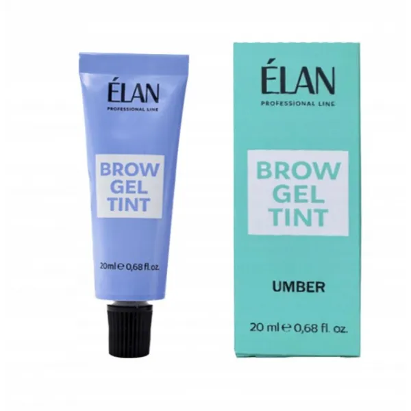 Farba żelowa Elan Brow Gel Tint Umber do brwi (20 ml)
