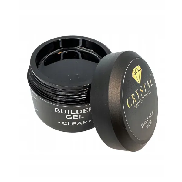 Builder Gel Clear CRYSTAL PROFESSIONAL, 15ml, żel budujący