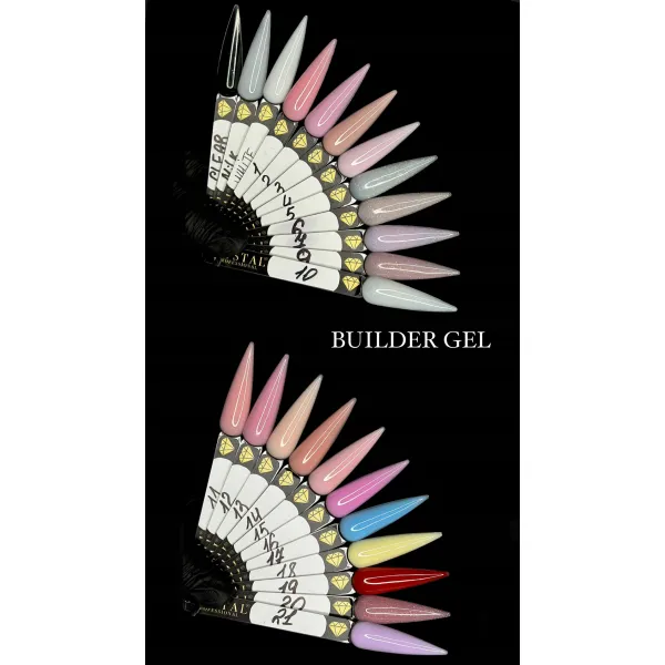 Builder Gel Clear CRYSTAL PROFESSIONAL, 15ml, żel budujący