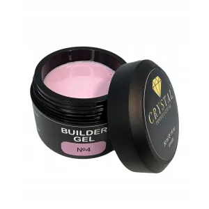 Builder Gel #4 CRYSTAL PROFESSIONAL, 30ml żel budujący