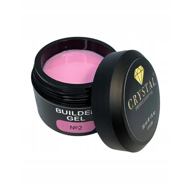 Builder Gel #2 CRYSTAL PROFESSIONAL, 30ml żel budujący