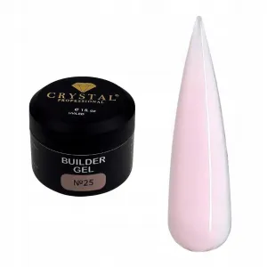 Builder Gel #25 CRYSTAL PROFESSIONAL, 30ml żel budujący