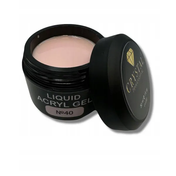 Liquid Acryl Gel 40 CRYSTAL PROFESSIONAL 30ml