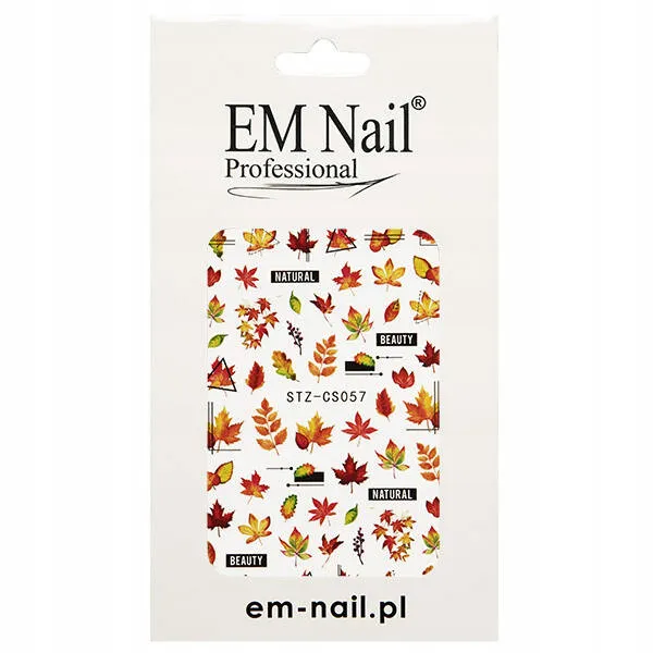 Em Nail Naklejki Do Paznokci Samoprzylepne Jesienne STZ-CS057