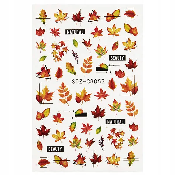 Em Nail Naklejki Do Paznokci Samoprzylepne Jesienne STZ-CS057