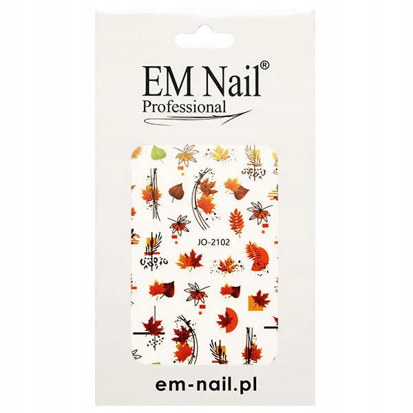 Em Nail Naklejki Do Paznokci Samoprzylepne Jesienne JO-2102
