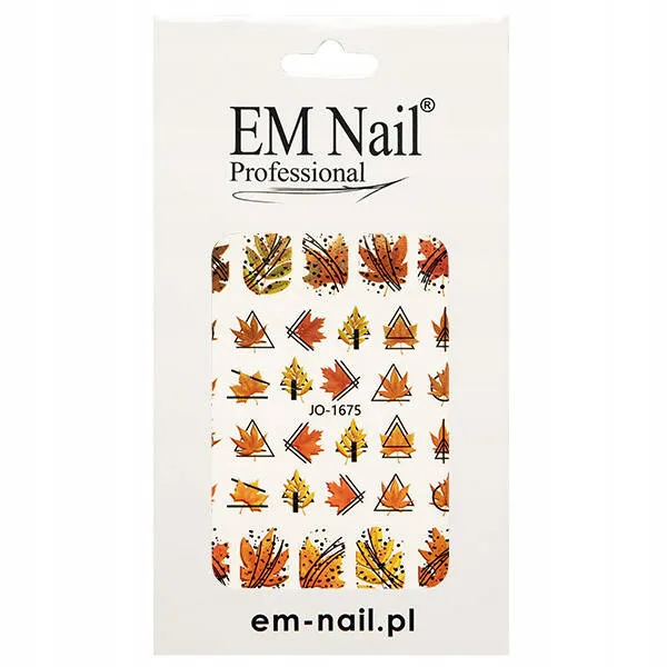 Em Nail Nakleji Do Paznokci Samoprzylepne Jesienne JO-1675