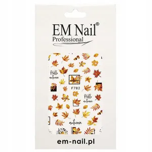 Em Nail Naklejki Do Paznokci Samoprzylepne Jesienne F782