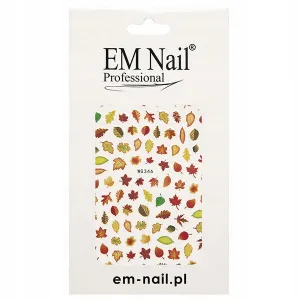 Em Nail Naklejki Do Paznokci Samoprzylepne Jesienne WG346