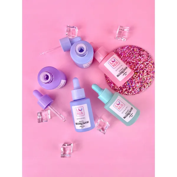 LUNA moon Olejek do skórek o zapachu gumy balonowej 30 ml