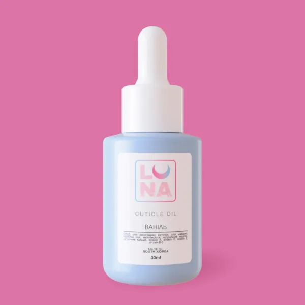 Lunamoon Olejek Do Paznokci I Skórek o zapachu wanilii, 30 ml