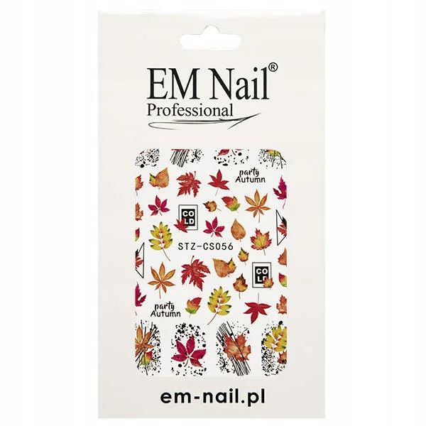 Em Nail Naklejki Do Paznokci Samoprzylepne Jesienne STZ-CS056