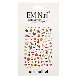 Em Nail Naklejki Do Paznokci Samoprzylepne Jesienne WG350