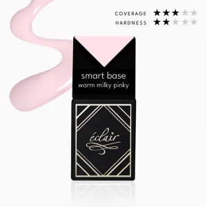 Eclair Smart Base Warm milky pinky 7ml - baza hybrydowa