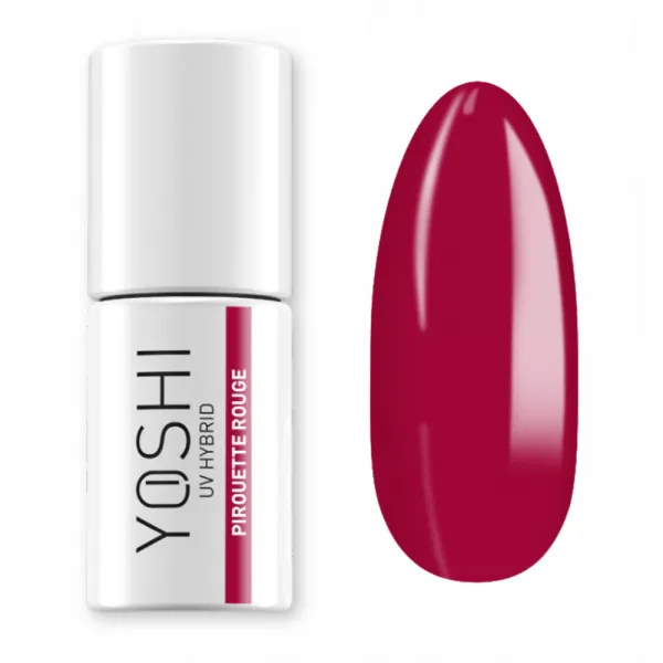 Yoshi Lakier Hybrydowy La Premiere 242 Pirouette Rouge 6 ml