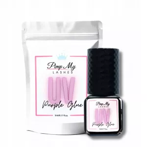 Pimp My Lashes Klej UV do przedłużania rzęs Purple Glue 5ml