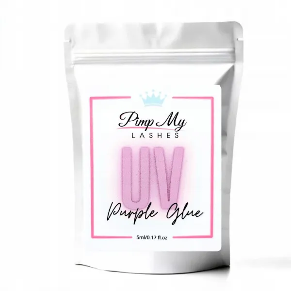 Pimp My Lashes Klej UV do przedłużania rzęs Purple Glue 5ml