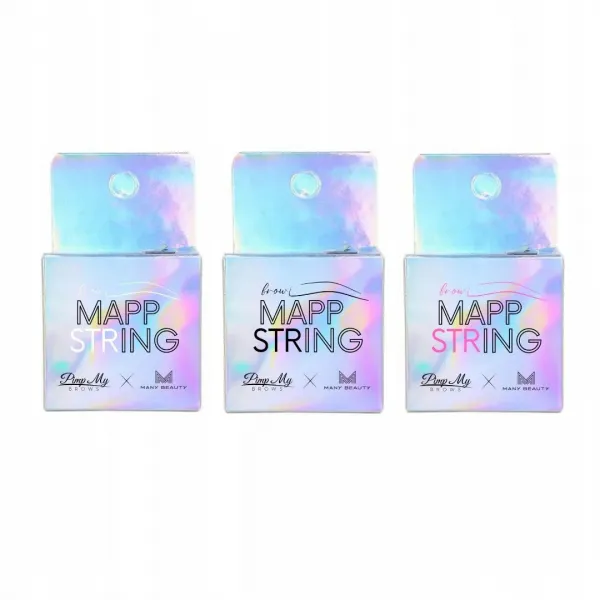 Pimp My Brows Nić do geometrii brwi Kolory Biały